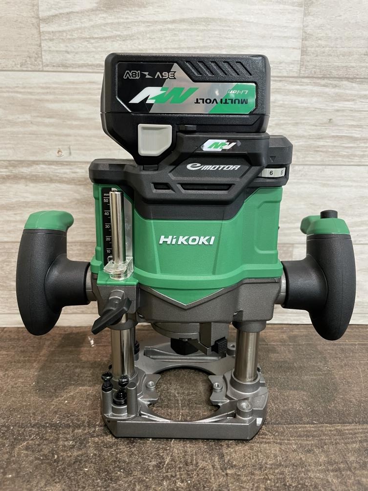 【エコツール豊田インター店】HiKOKI/ハイコーキ 12mmコードレスルータ M3612DA(XP)　【愛知県/豊田インター店/工具】 エコツール豊田インター店】HiKOKI 12mmコードレスルータ M3612DA(XP
