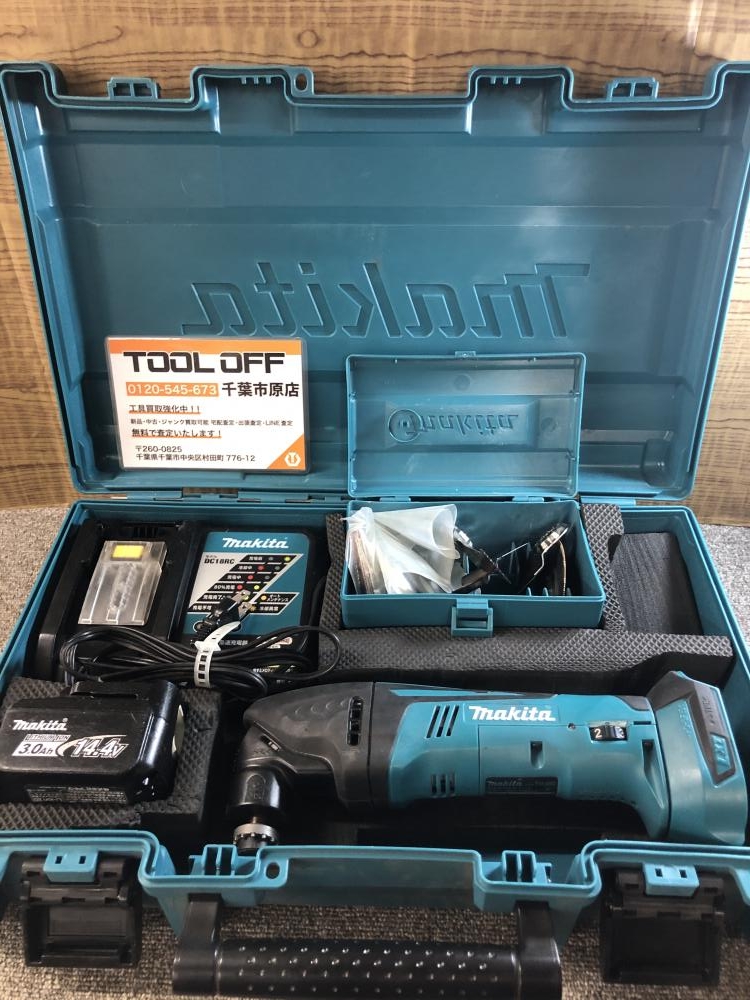 マキタ 充電式マルチツール TM40DRFの中古 中古C傷汚れあり 《千葉