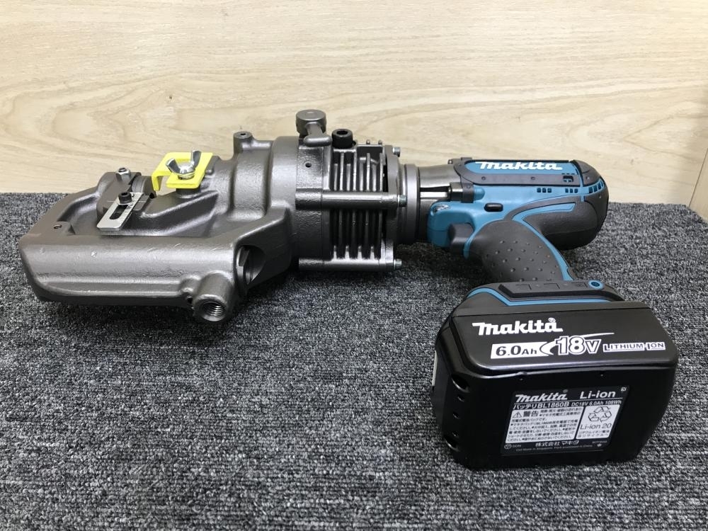 makita マキタ 充電式パンチャー バッテリ 充電器 PP200DRGの中古 未