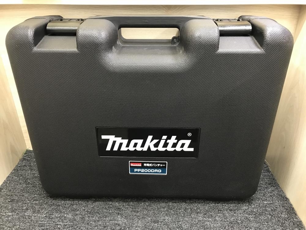 makita マキタ 充電式パンチャー バッテリ 充電器 PP200DRGの中古 未 makita マキタ 充電式パンチャー バッテリ 充電器 PP200DRGの中古 未