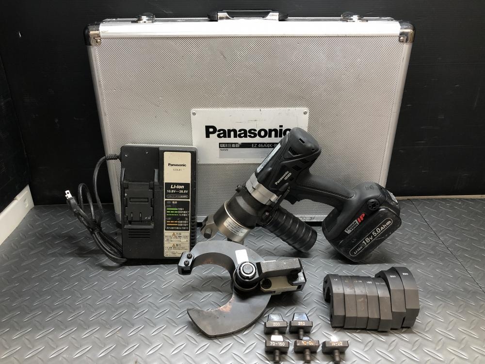 パナソニック Panasonic 充電圧着器 EZ46A4 アタッチメント付の中古 