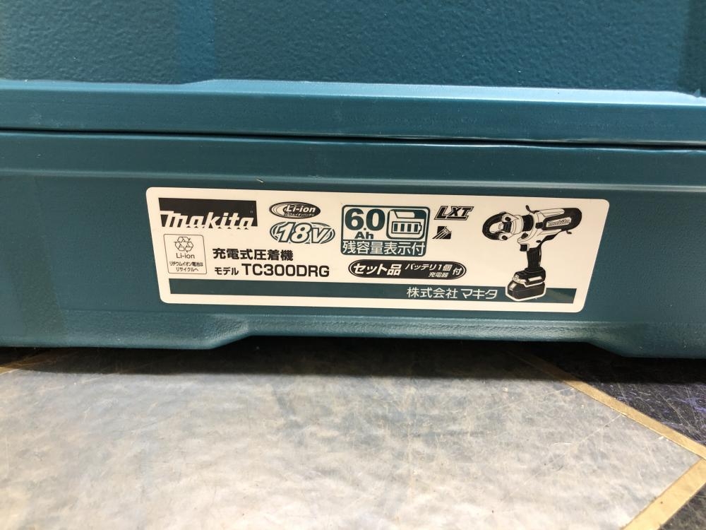 マキタ makita 充電式圧着機 TC300DRGの中古 未使用品 《千葉 マキタ makita 充電式圧着機 TC300DRGの中古 未使用品 《千葉