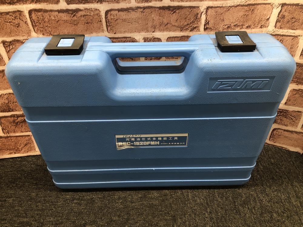 イズミ 充電式圧着工具 REC-1520FMHの中古 ジャンク 《千葉・市原 イズミ 充電式圧着工具 REC-1520FMHの中古 ジャンク 《千葉・市原