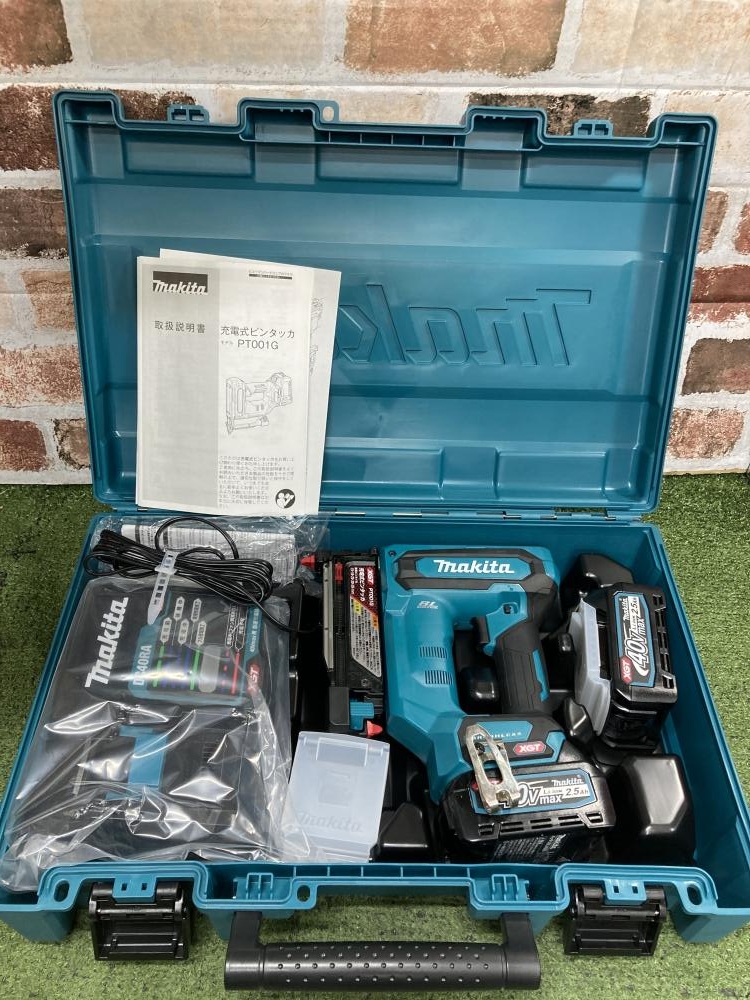 マキタ 充電式ピンタッカ PT001GRDXの中古 未使用品 《埼玉・草加 