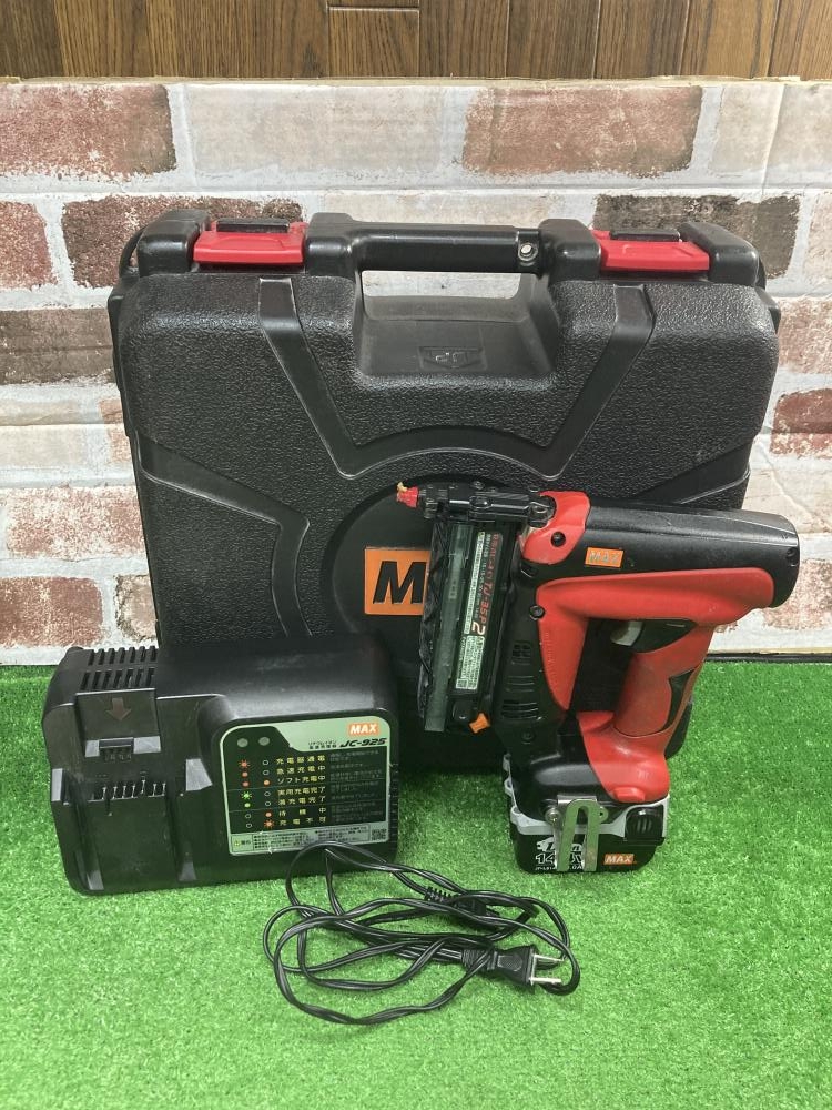 MAX 充電式ピンネイラ TJ-35P2-BCの中古 中古C傷汚れあり 《埼玉・草加 