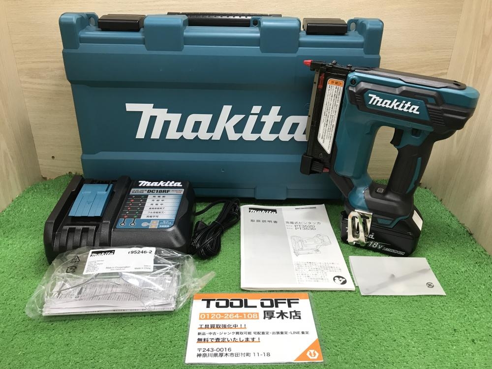 安いセールmakita PT353DRG 充電式ピンタッカ その他