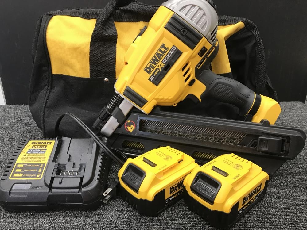 DEWALT デウォルト 充電式釘打ち機 弾付 DCN692 20Vmax バッテリ