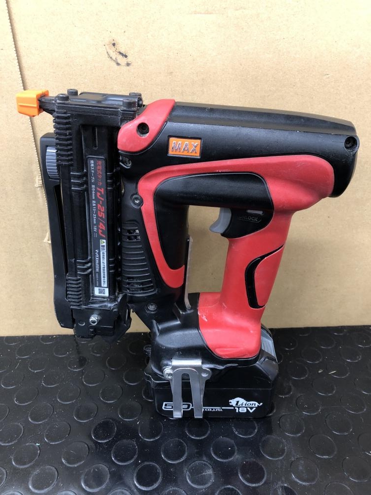マックス充電式タッカ TJ-25/4J 欲しけれ