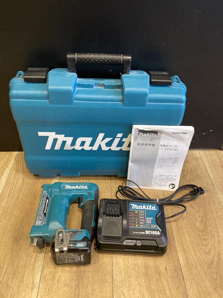 マキタ ST313DSH 充電式タッカ【船橋馬込店】【店頭取引限定】【中古】管理番号：ITKSZIBXGN8O Amazon | マキタ(Makita) 充電式タッカ ST313DSH | インパクトドライバー