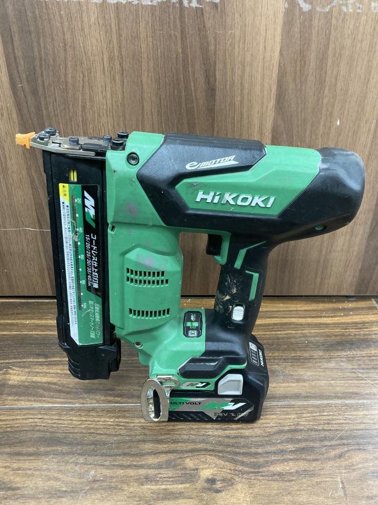ハイコーキ コードレス仕上釘打機 NT3640DAの中古 中古C傷汚れあり