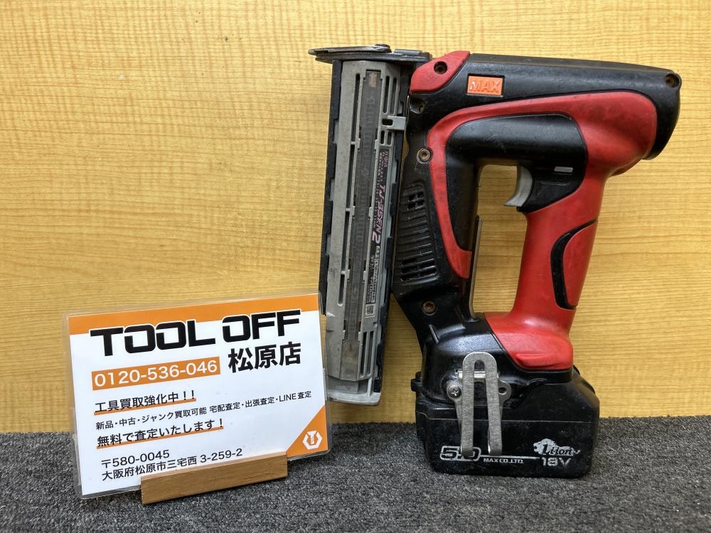 MAX マックス TJ-35FN2 充電式フィニッシュネイラ【野田愛宕店】【店頭