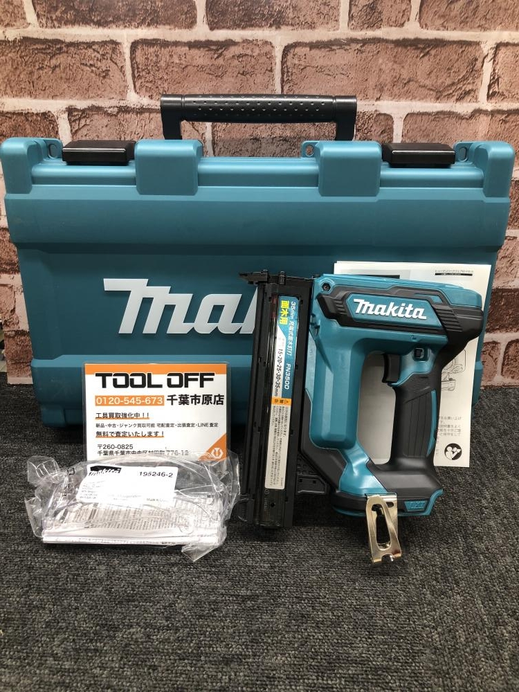 マキタ(makita) FN350DZK コードレスフィニッシュネイラ【船橋馬込店】【店頭取引限定】【中古】管理番号：ITB48GZVPCOO マキタ（makita） FN350DZK 35mm充電式面木釘打(充電式フィニッシュ