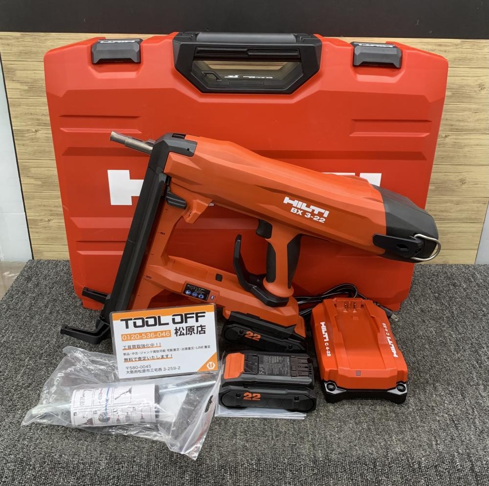 HILTI ヒルティ 充電式コンクリートネイラー 鋲打ち機 BX3-L-22Nuron