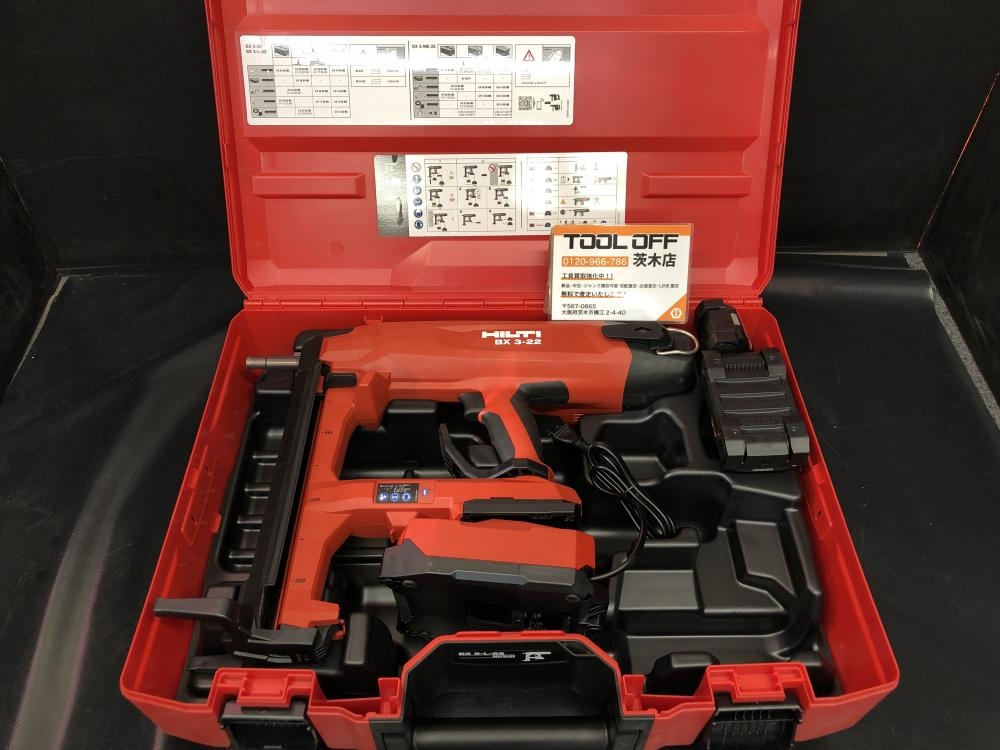 ヒルティ HILTI 充電式コンクリートネイラー BX3-L-22の中古 未使用品