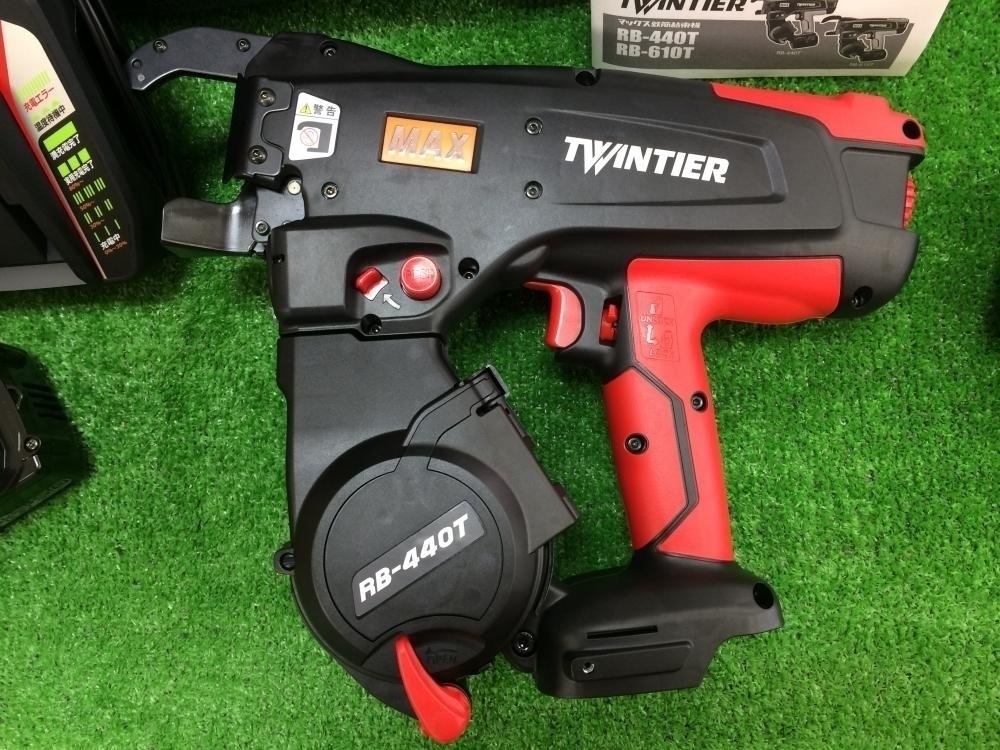 マックス  RB-440T-B2C/1450A  バッテリ 2個 【ほぼ未使用】 Amazon | マックス 鉄筋結束機 RB-440T-B2C/1450A | 鉄筋カッター