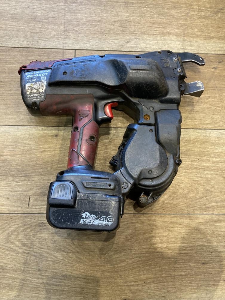 MAX 鉄筋結束機 ツインタイア RB-440T-B2CAの中古 中古C傷汚れ MAX 鉄筋結束機 ツインタイア RB-440T-B2CAの中古 中古C傷汚れ