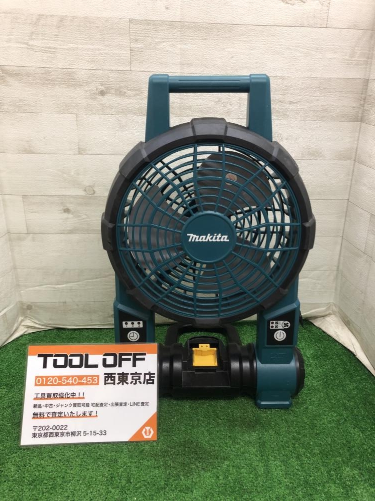 makita マキタ 充電式ファン CF201D 本体のみの中古 中古B使用感あり