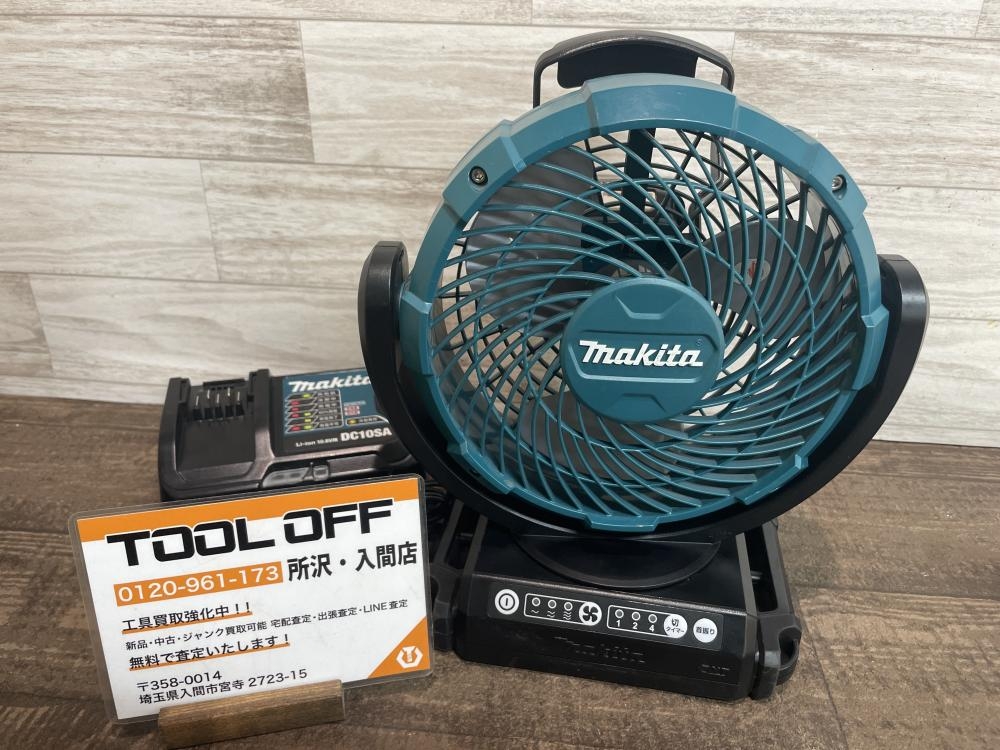 マキタ makita 充電式ファン 10.8V CF101Dの中古 中古B使用感あり