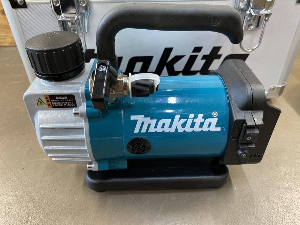 【得価豊富な】マキタ makita　充電式真空ポンプ　VP180DRG　逆流防止機構付　18V6.0Ah×1　充電器　アルミケース付 　未使用　純正品 ポンプ