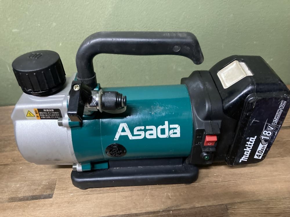 ASADA 真空ポンプ 1.5CFM-Bの中古 中古C傷汚れあり 《東京・江戸川