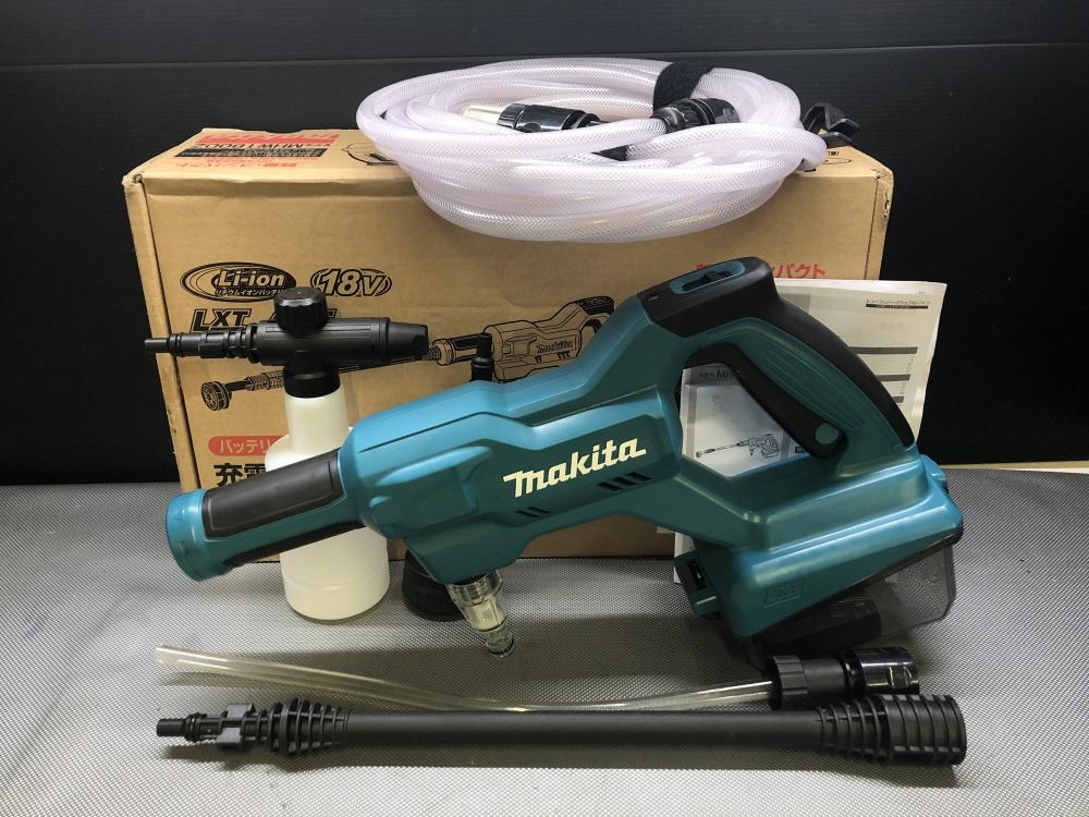 【中古】ﾏｷﾀ makita MHW180D 充電式洗浄機 18V(ﾎｰｽ無し)【ハンズクラフト沖縄豊見城店】 ☆送料無料☆【中古】マキタ makita MHW180D 充電式洗浄機 18V(ホース