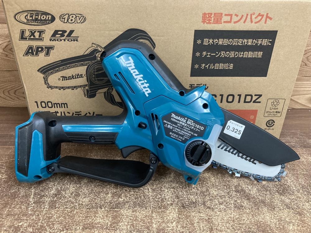 Makita 18vマキタハンディチェーンソー100mm used Makita 18vマキタハンディチェーンソー100mm used