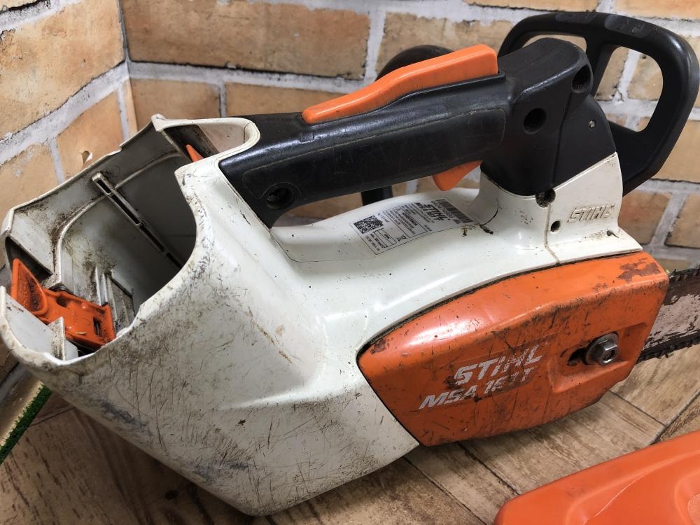 STIHL バッテリーチェンソー MSA161T ※バッテリ1個 充電器無しの中古 中古C傷汚れあり 《東京・八王子》中古工具販売の専門店│  ツールオフ八王子店 ｜中古工具販売のツールオフ