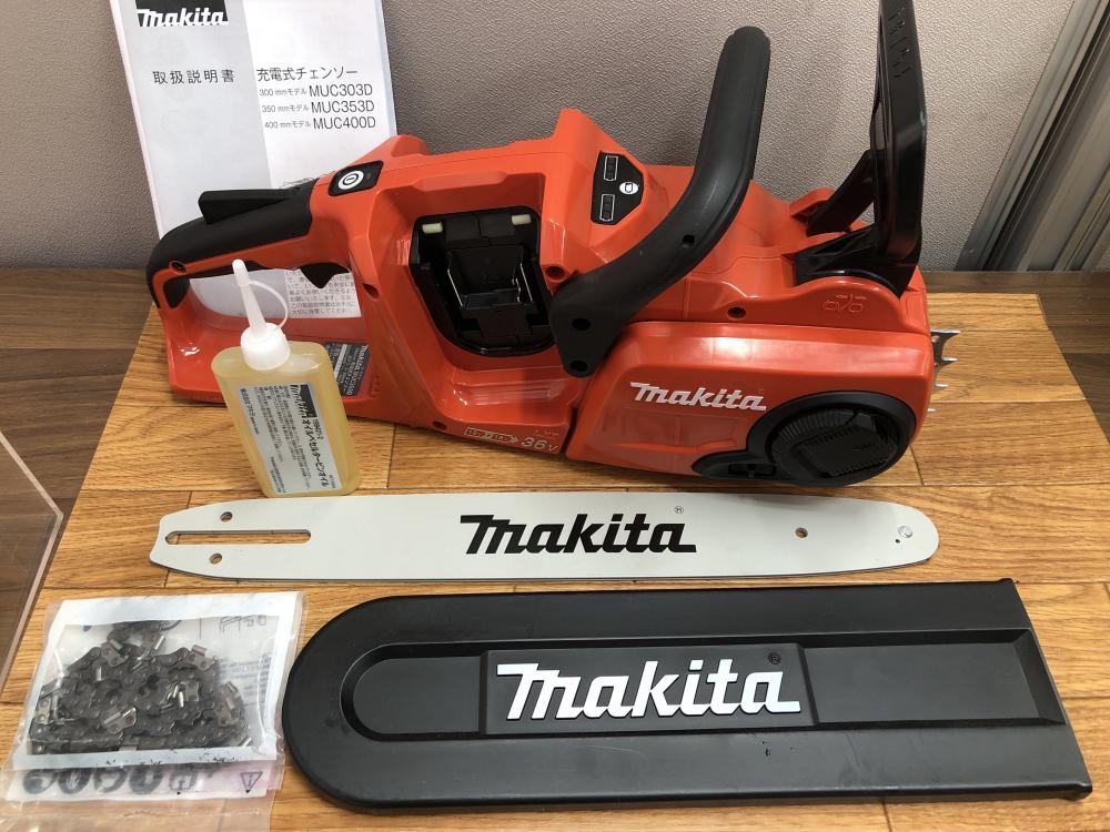 マキタ makita 350mm充電式チェンソー MUC353DZFRの中古 未使用品 