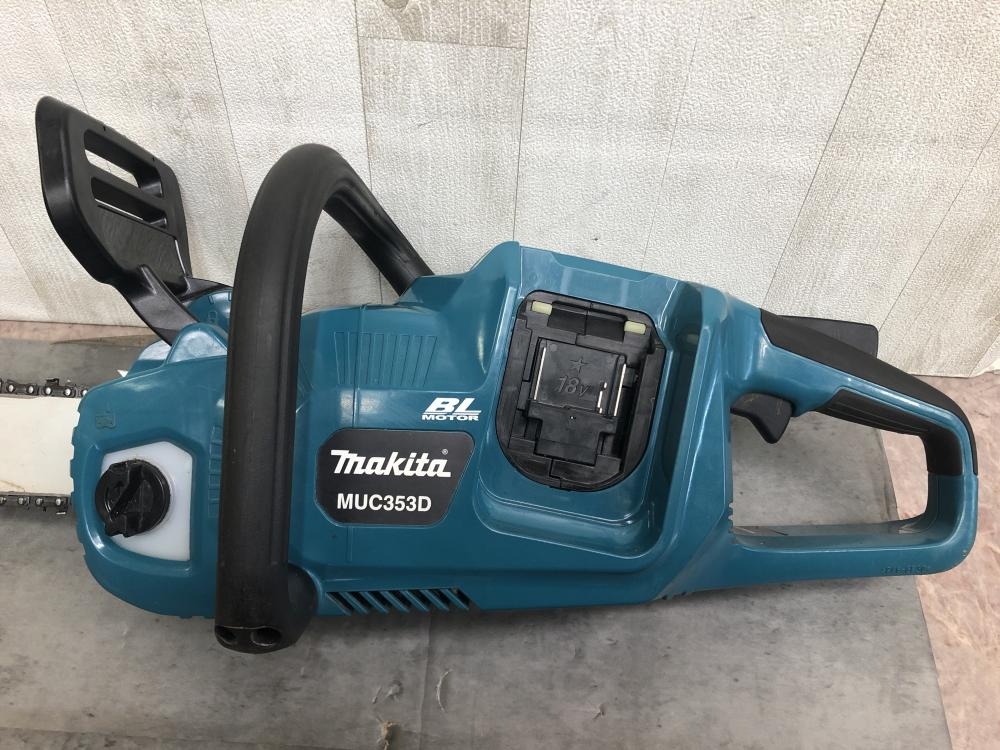 マキタ 350mm充電式チェンソー MUC353D 本体のみの中古 中古C傷汚れ  