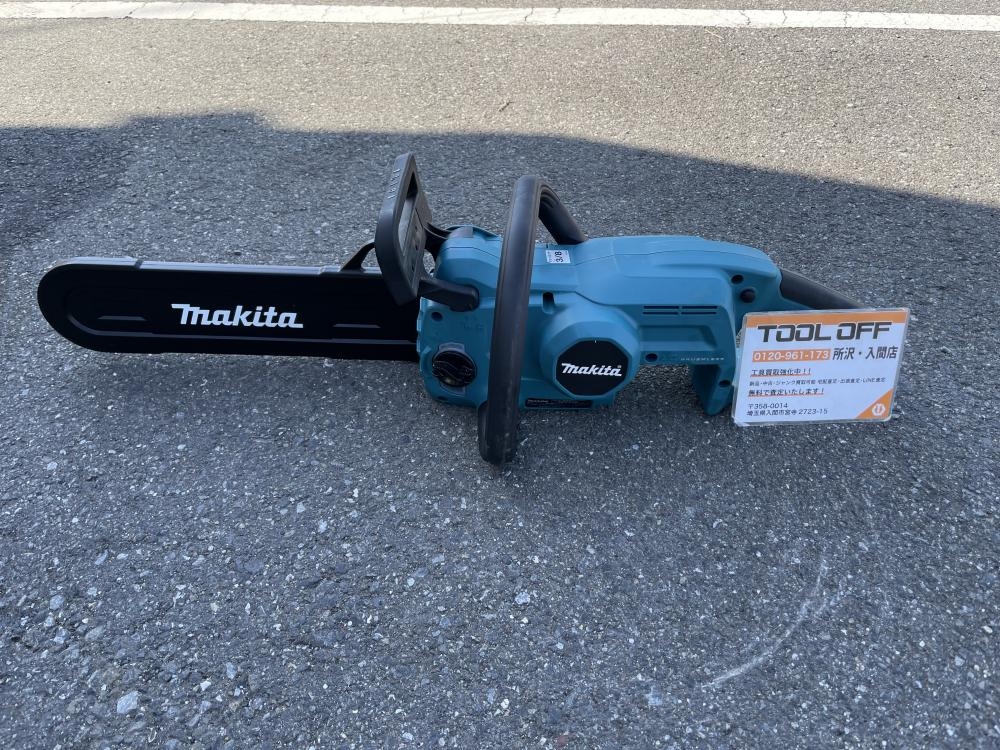 【工具】makita マキタ　充電式チェーンソー　 MUC357D　本体のみ　中古　リサイクルショップ 工具】makita マキタ 充電式チェーンソー MUC357D 本体のみ 中古