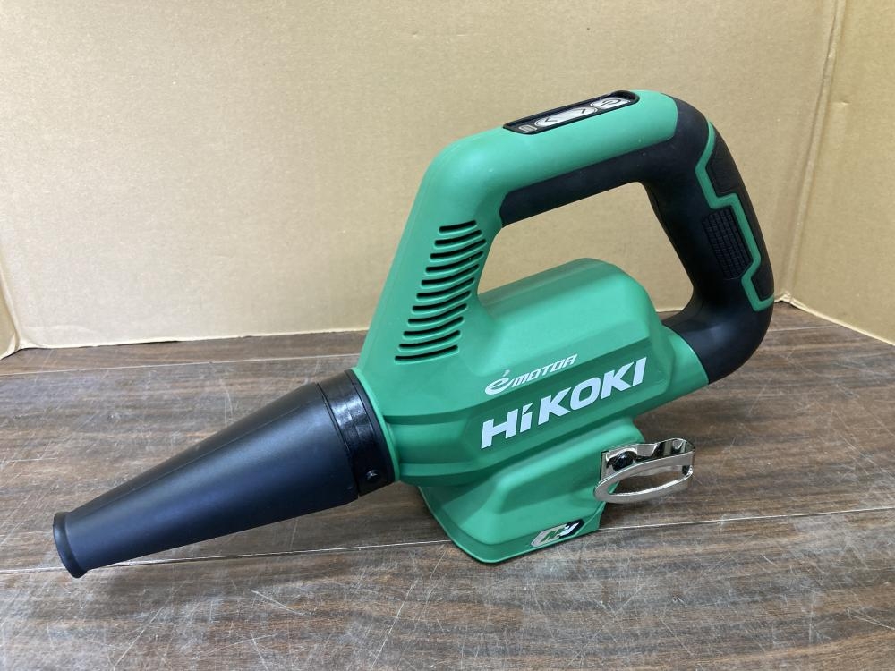 ハイコーキ コードレスブロワ RB36DB 本体のみの中古 中古B使用感あり ハイコーキ コードレスブロワ RB36DB 本体のみの中古 中古B使用感あり