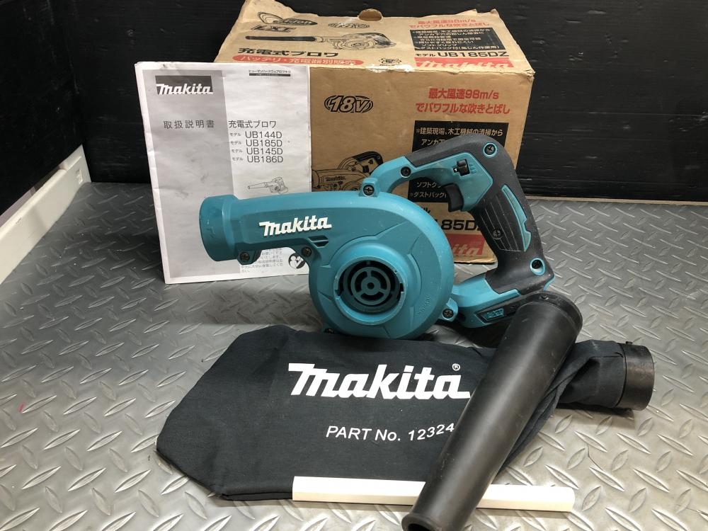 マキタ makita 充電式ブロワ UB185Dの中古 中古C傷汚れあり 《大阪 