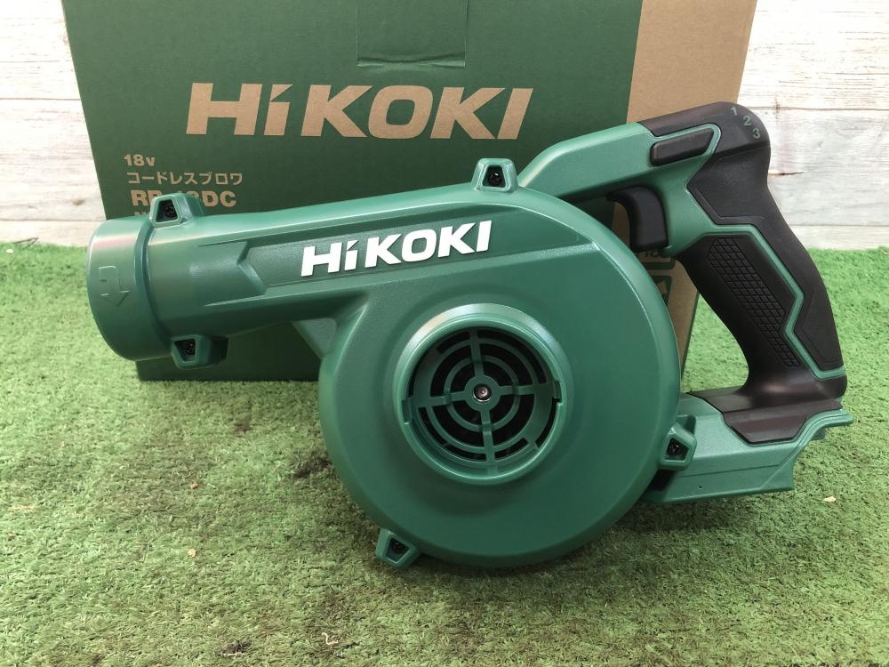 HiKOKI ハイコーキ コードレスブロワ RB18DC ※本体のみの中古 未使用品 《大阪・茨木》中古工具販売の専門店│ ツールオフ茨木店  ｜中古工具販売のツールオフ