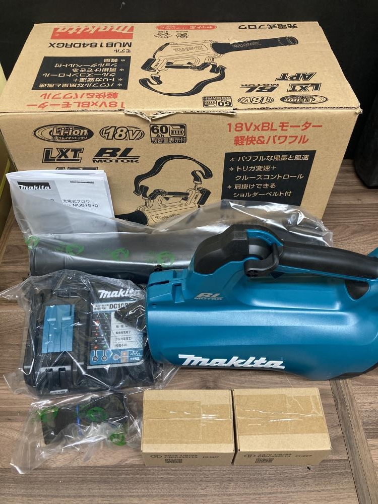 マキタ 18V充電式ブロワ MUB184DRGXの中古 未使用品 《東京・調布》中古工具販売の専門店│ ツールオフ調布店 ｜中古工具販売のツールオフ