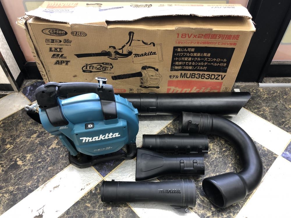 マキタ makita 充電式ブロワ MUB363Dの中古 中古C傷汚れあり 《千葉