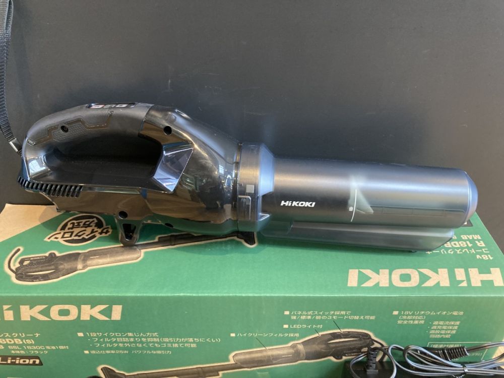 気質アップ HiKOKI(ハイコーキ) 18V コードレスクリーナー R18DB 生活家電