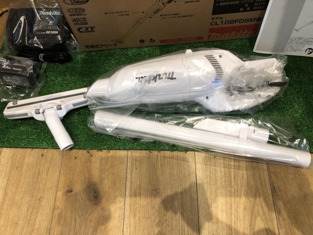 マキタ makita 10.8V充電式クリーナ CL108FDSMWの中古 未使用品 《埼玉・川越》中古工具販売の専門店│ ツールオフ川越店  ｜中古工具販売のツールオフ