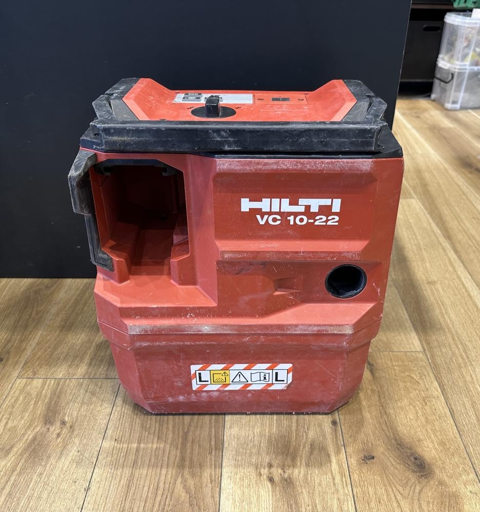 【店頭引取限定】【中古】【現状販売】Hilti ヒルティ　集塵機　28,600(税込) HILTI 充電式集じん機 VC10-22の中古 中古C傷汚れあり 《千葉》中古