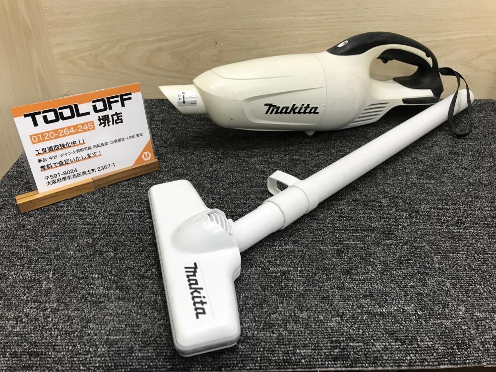 [ST1060] 中古 訳アリ Makita CL140FD 充電式クリーナー 掃除機 充電器付き　バッテリー欠品 現状販売 神田店舗 makita マキタ 充電式クリーナー CL140FDの中古 中古B使用感あり