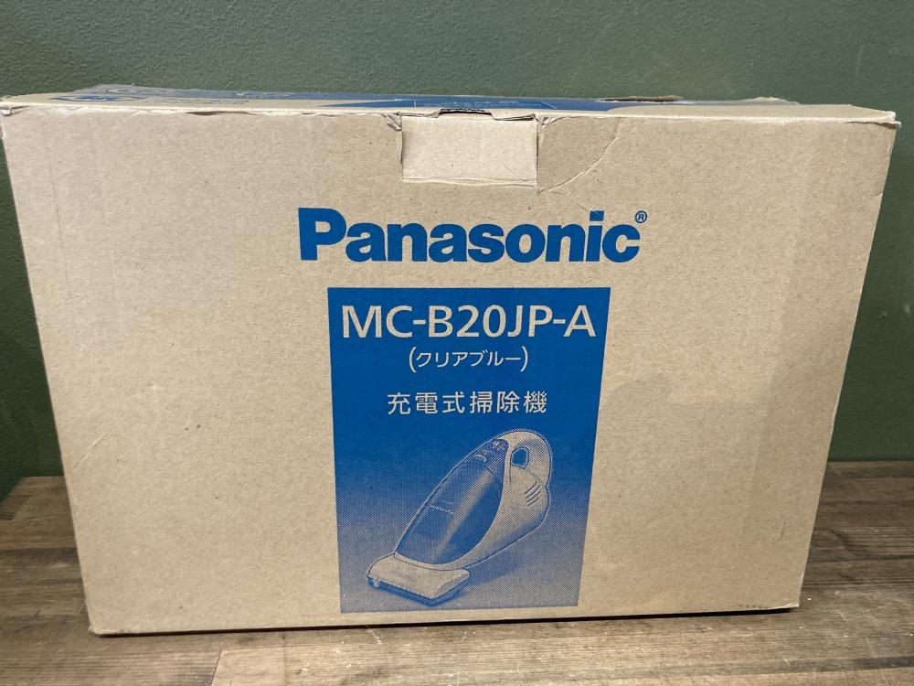 Panasonic MC-B20JP-A 充電式掃除機 クリアブルー たくまし