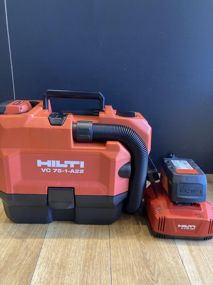 HILTI ヒルティ 充電式バキュームクリーナー VC75-1-A22の中古 中古B使用感あり 《宮城・仙台》中古工具販売の専門店│ ツールオフ仙台店  ｜中古工具販売のツールオフ