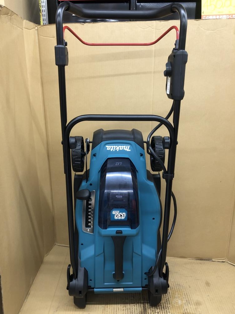 【中古美品 定価￥25,000】(マキタ / makita) 充電式芝刈機 MLM330DZ Amazon | マキタ(Makita) 330ミリ充電式芝刈機 18V バッテリ、充電器