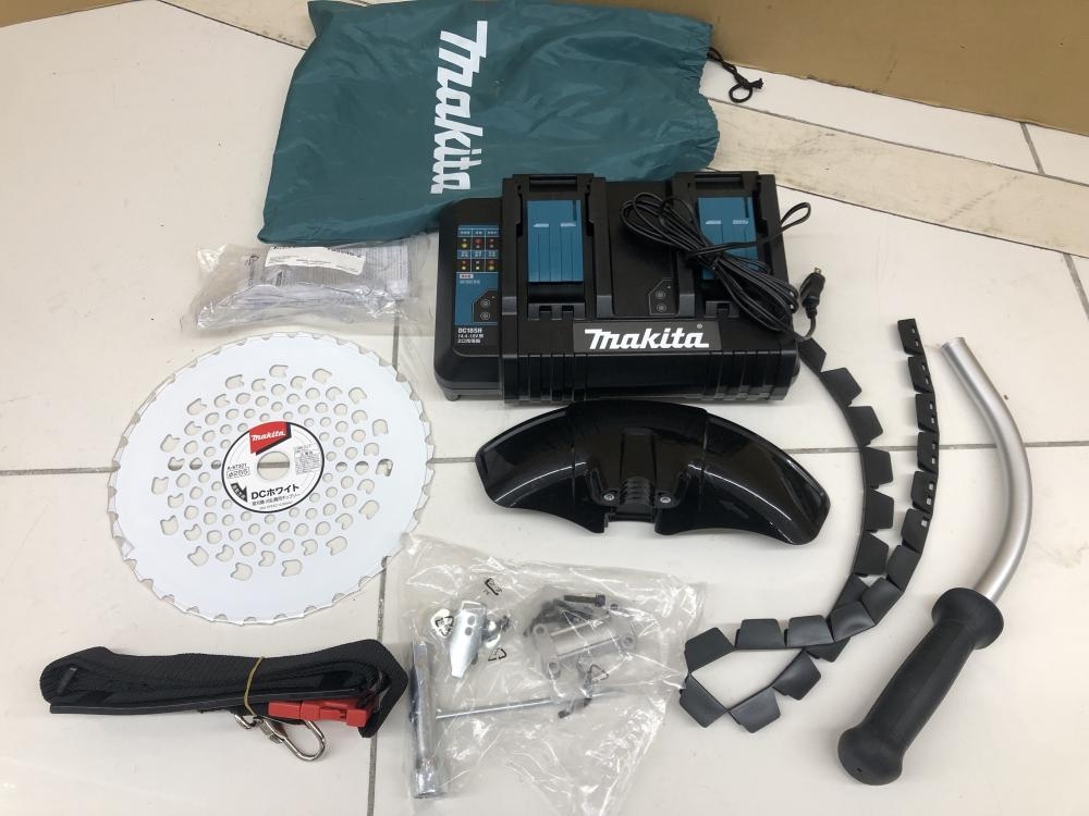 マキタ makita 充電式草刈機 MUR368UDCFの中古 未使用品 《埼玉・鴻巣》中古工具販売の専門店│ ツールオフ鴻巣店  ｜中古工具販売のツールオフ