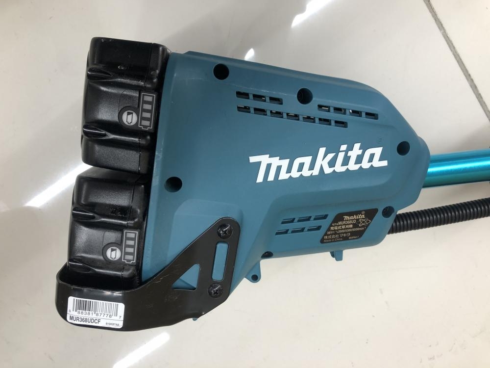 マキタ makita 充電式草刈機 MUR368UDCFの中古 未使用品 《埼玉・鴻巣》中古工具販売の専門店│ ツールオフ鴻巣店  ｜中古工具販売のツールオフ