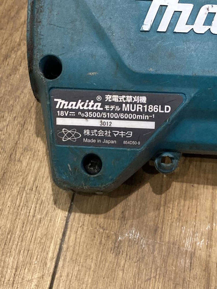 マキタ 18V充電式草刈機 MUR186LDの中古 ジャンク 《東京・調布》中古工具販売の専門店│ ツールオフ調布店 ｜中古工具販売のツールオフ