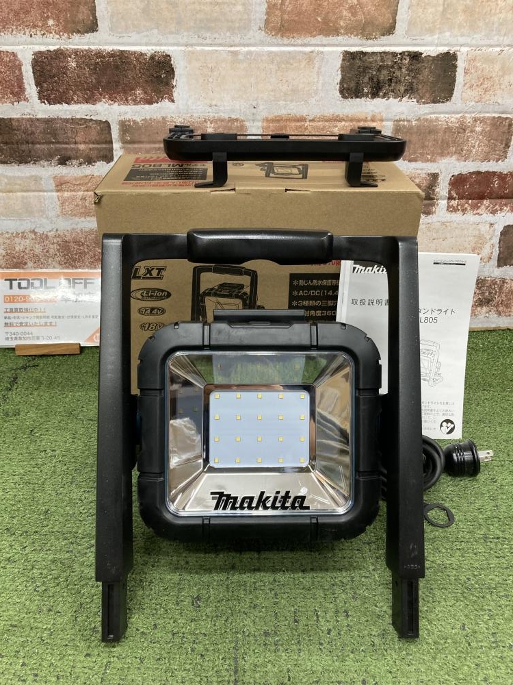 マキタ 充電式LEDスタンドライト ML805の中古 未使用品 《埼玉・草加