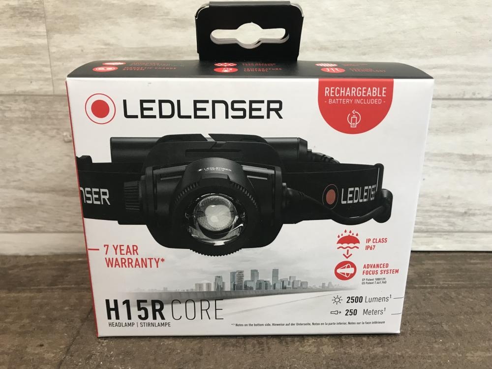 LEDLENSER レッドセンサー ヘッドライト H15RCOREの中古 未使用品