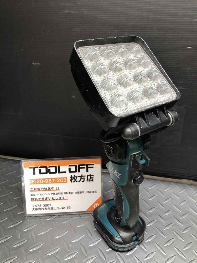 マキタ makita フラッシュライト 改造品 ML185 本体のみ ※通電確認済の中古 中古B使用感あり 《大阪・枚方》中古工具販売の専門店│  ツールオフ枚方店 ｜中古工具販売のツールオフ