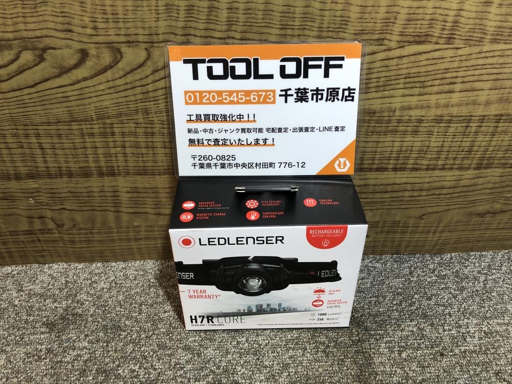 LEDLENSER LEDヘッドライト H7RCOREの中古 未使用品 《千葉・市原