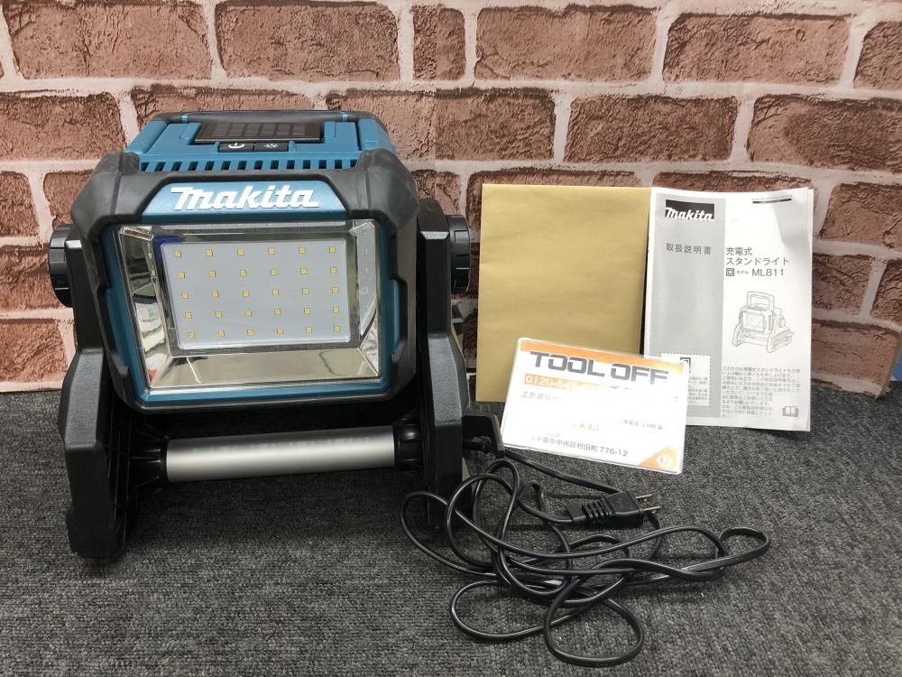 マキタ makita 充電式スタンドライト ML811の中古 中古A(美品) 《千葉・市原》中古工具販売の専門店│ ツールオフ千葉市原店  ｜中古工具販売のツールオフ